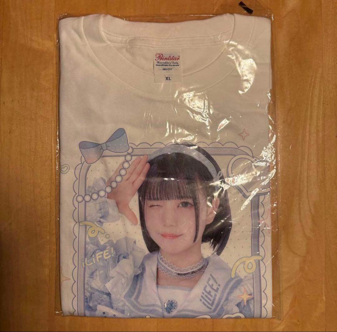 iLiFE! 武道館ガラポン A賞　実写Tシャツ あいす
