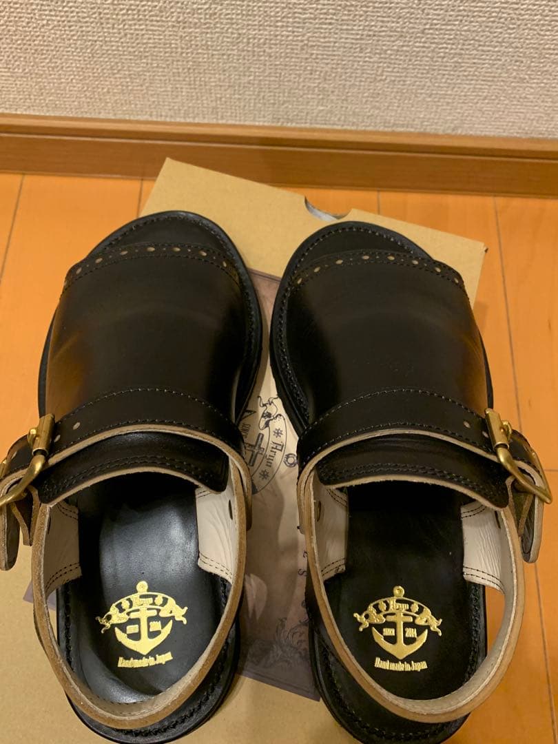 Argo アルゴ WRAP UP SANDALS ホースバット レザーサンダル