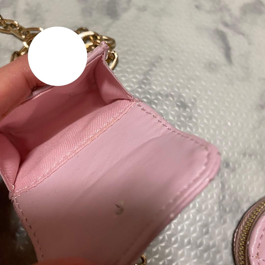 FURFUR キルティング3SET マルチショルダー ピンク