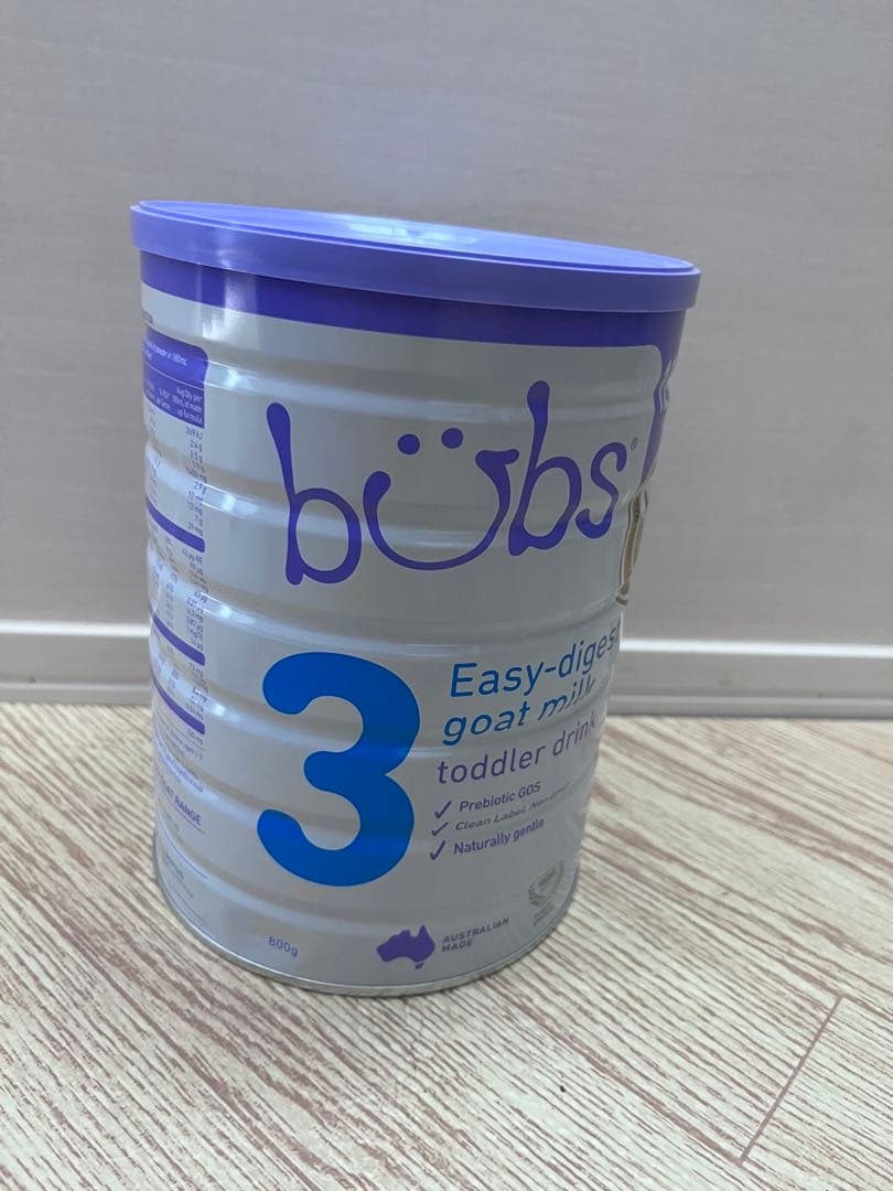 bubsバブズオーガニック　山羊やぎの粉ミルク ステップ3 (1歳〜3歳)