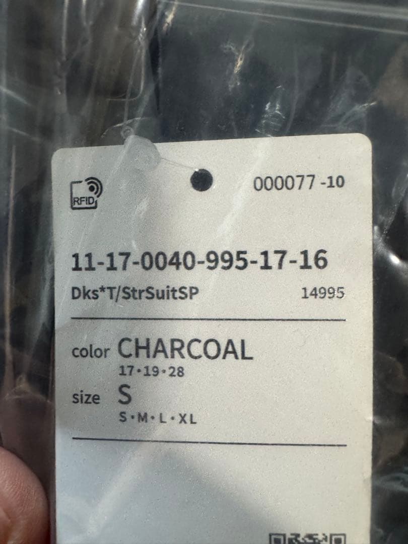 スーツ Dickies TRIPSTER charcoal 25ss S beams