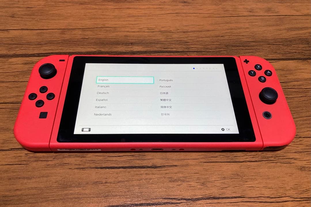 Nintendo Switch マリオレッド×ブルー セット