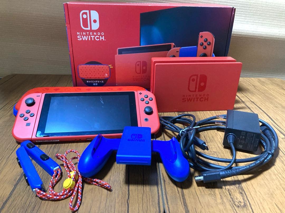 Nintendo Switch マリオレッド×ブルー セット