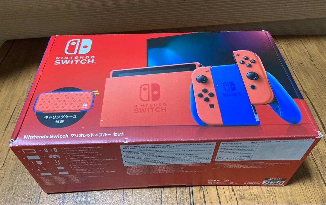 Nintendo Switch マリオレッド×ブルー セット