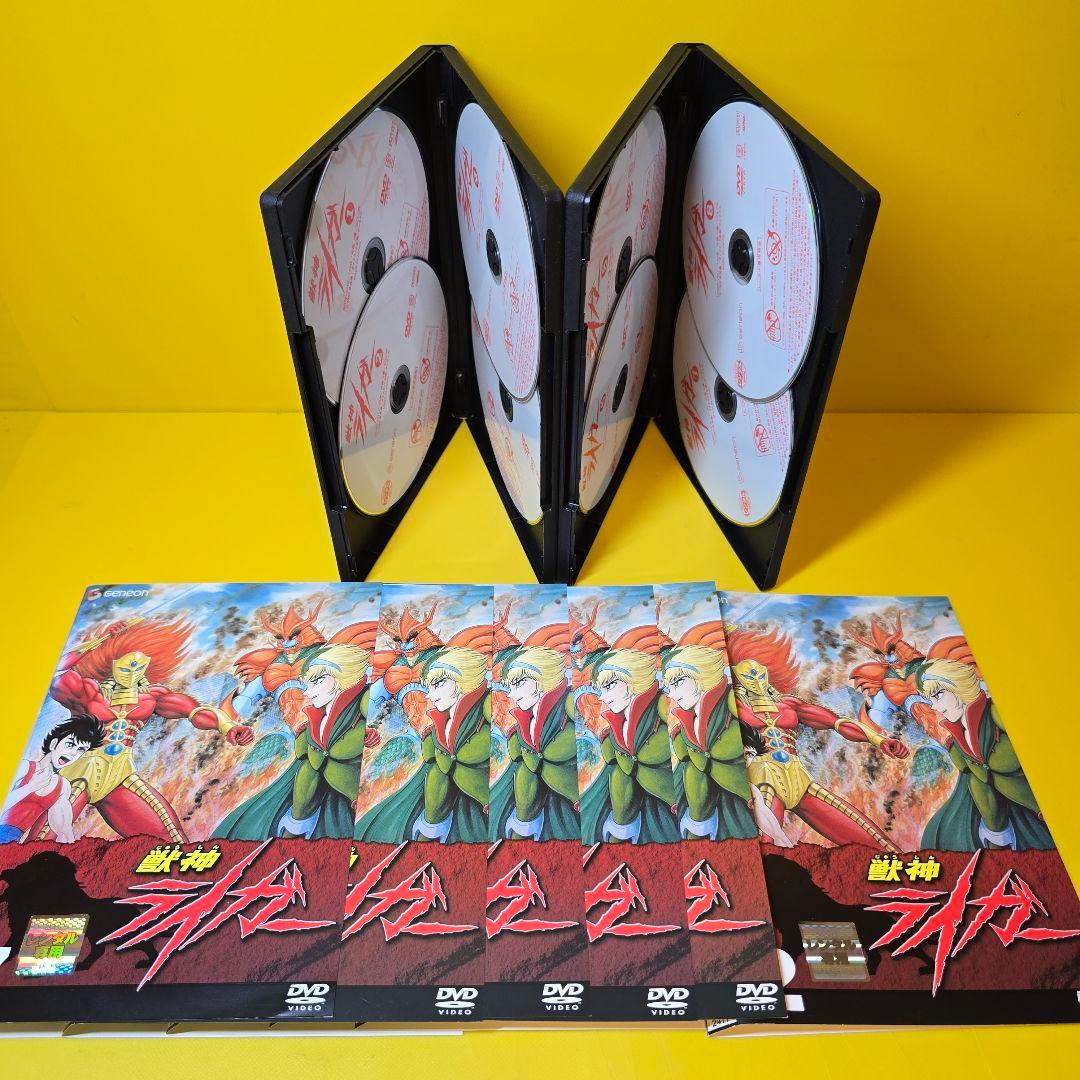 新品ケース交換済み　「獣神ライガー」DVD全8巻セット