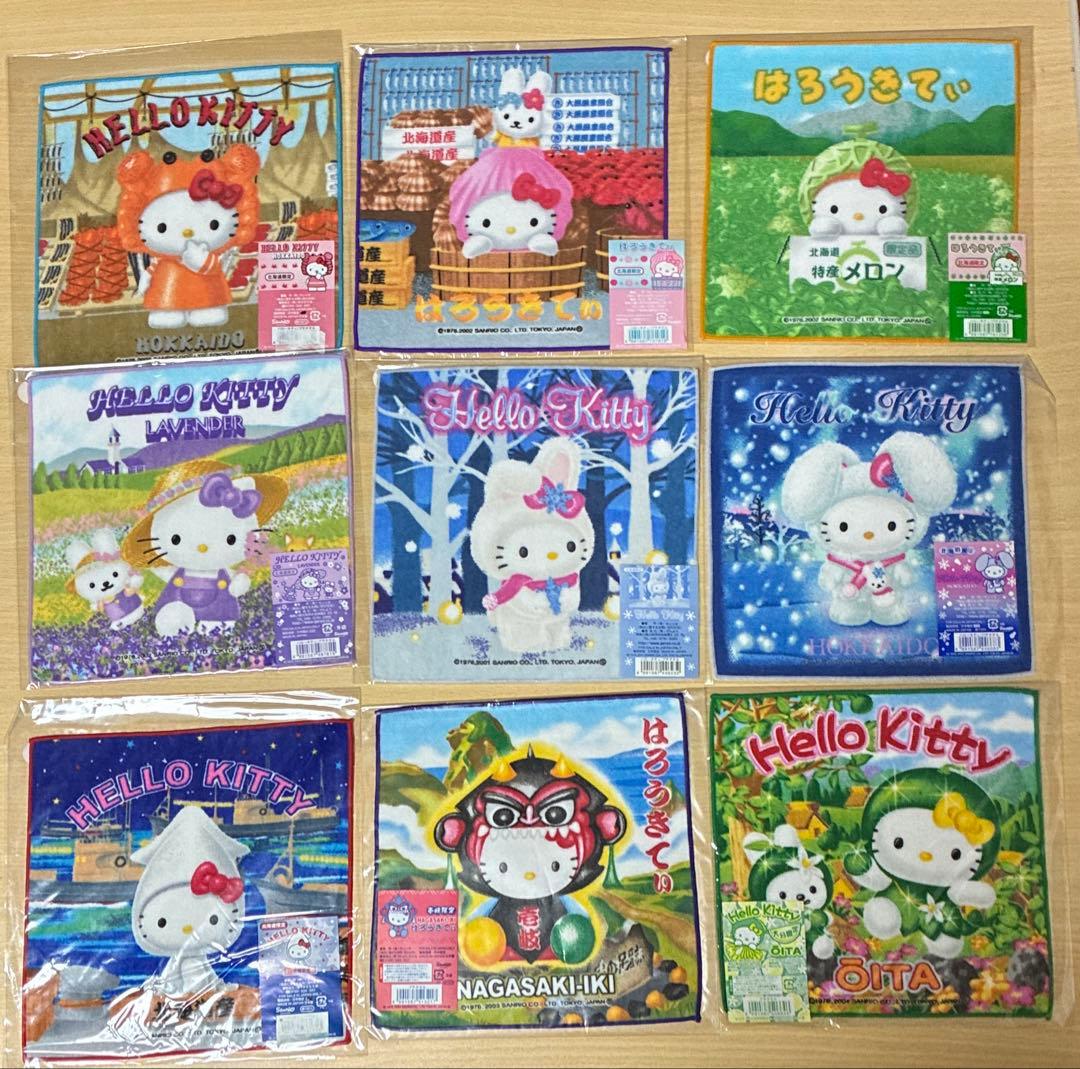 公*o様 ハローキティ　ご当地タオル127枚まとめ売り