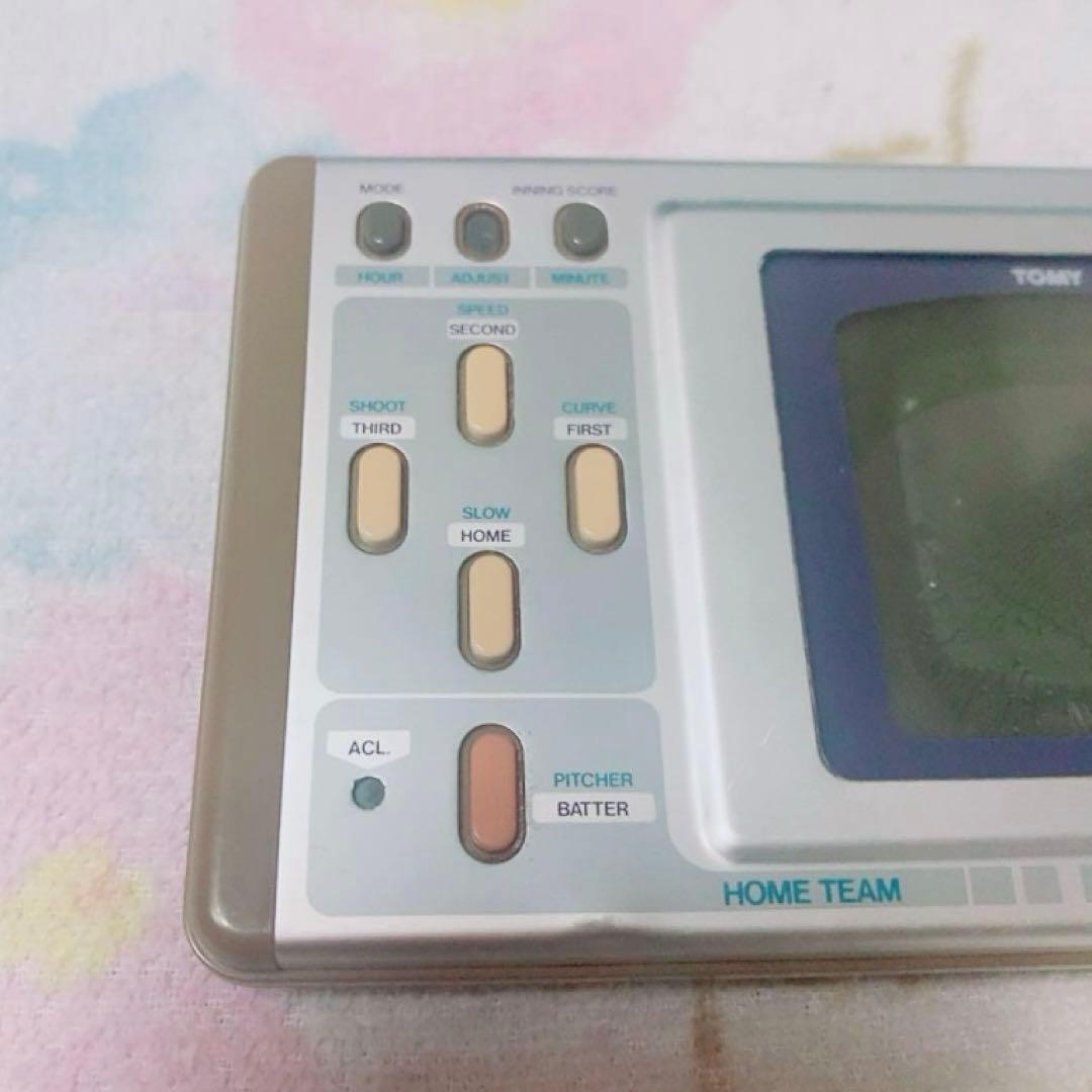 【ジャンク品】TOMY SLIMBOY BASEBALL QUARTZ ゲーム機