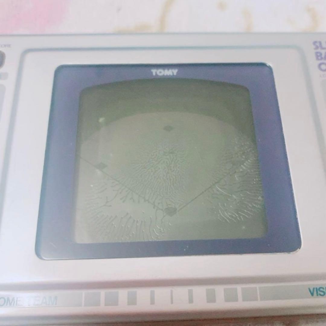 【ジャンク品】TOMY SLIMBOY BASEBALL QUARTZ ゲーム機
