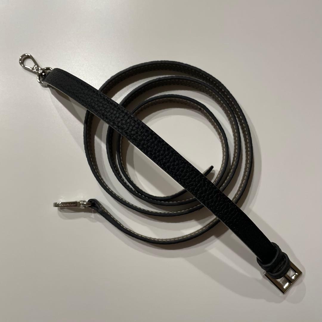 BONAVENTURA アジャスタブル ストラップ(ブラック×エトープ)未使用品