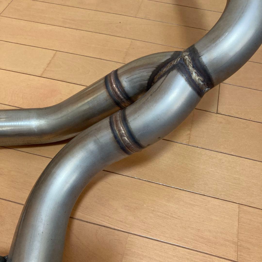 ロッソモデロTi-C マフラー　L880K コペン　チタンテール　ブルー