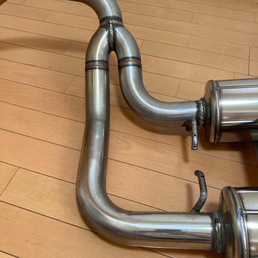 ロッソモデロTi-C マフラー　L880K コペン　チタンテール　ブルー