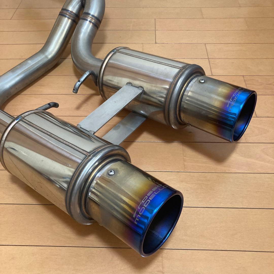 ロッソモデロTi-C マフラー　L880K コペン　チタンテール　ブルー