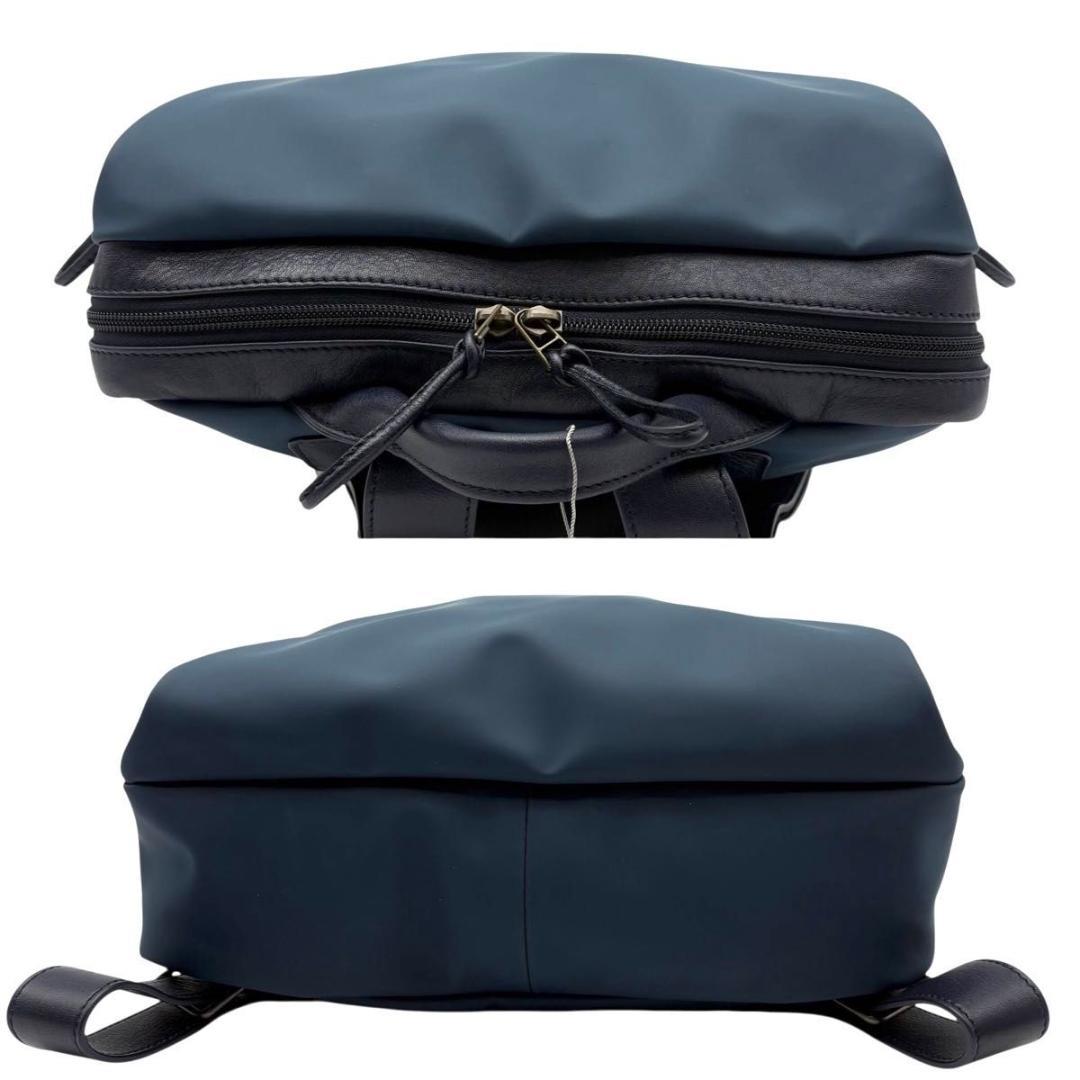 タグ付き未使用 マザーハウス　ブラインドサッカー バックパック　プラス　ネイビー