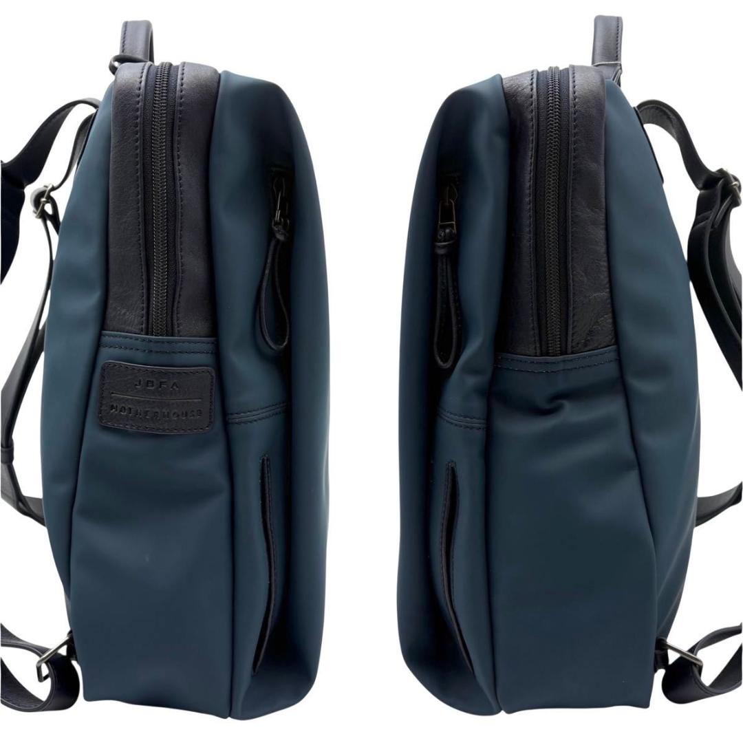 タグ付き未使用 マザーハウス　ブラインドサッカー バックパック　プラス　ネイビー