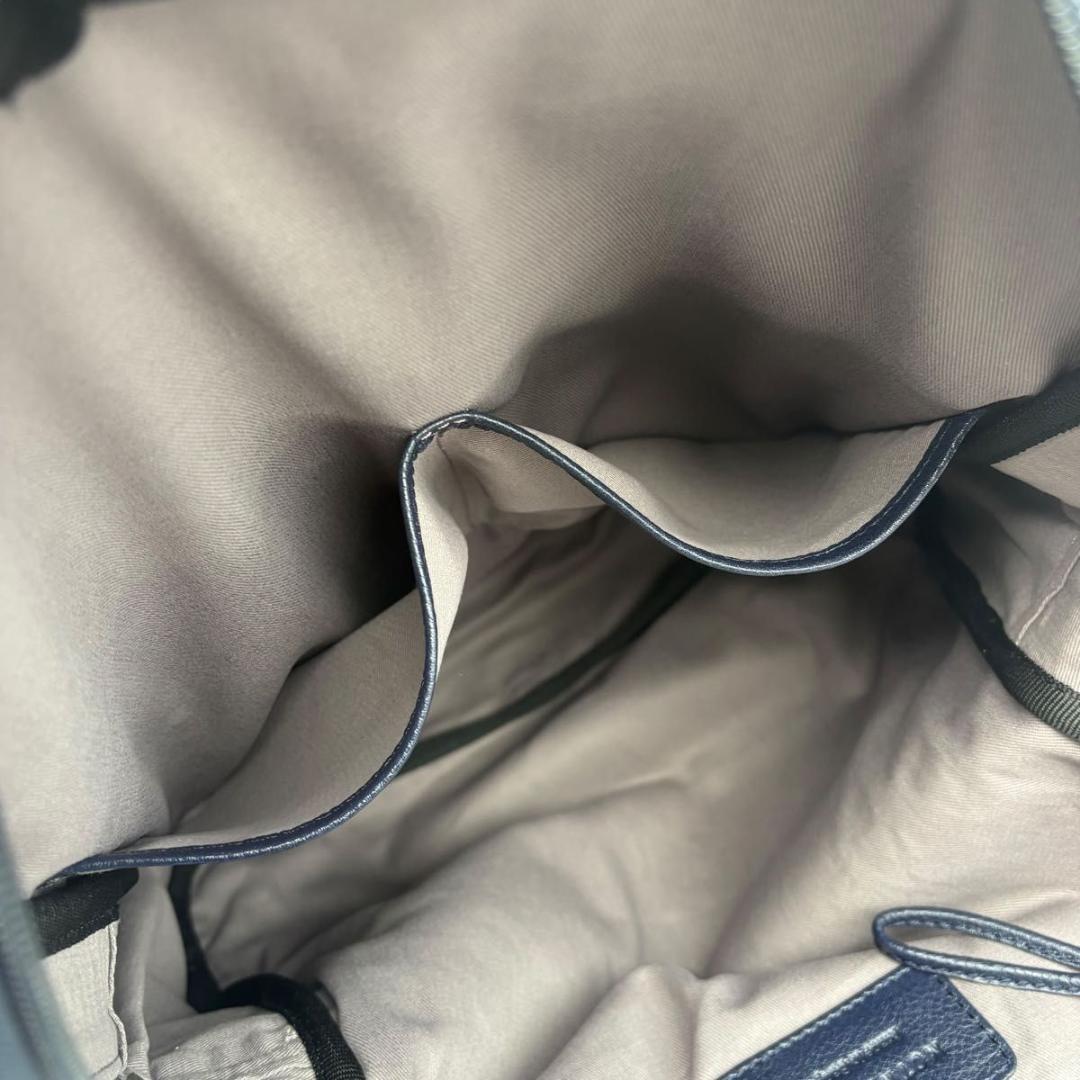 タグ付き未使用 マザーハウス　ブラインドサッカー バックパック　プラス　ネイビー