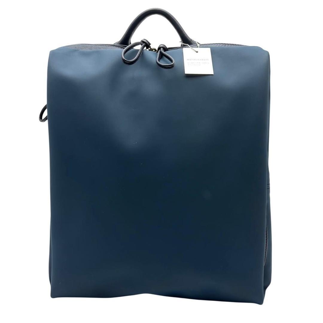 タグ付き未使用 マザーハウス　ブラインドサッカー バックパック　プラス　ネイビー