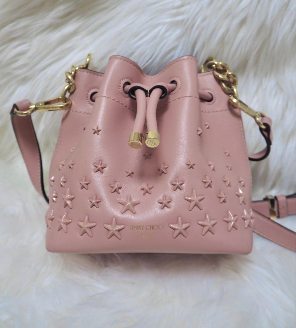 最終値下げ【JIMMY CHOO 正規品 】BON BON STARピンク