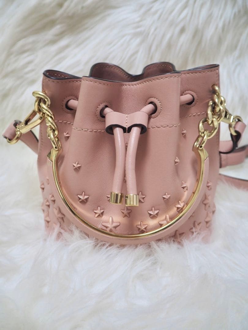 最終値下げ【JIMMY CHOO 正規品 】BON BON STARピンク