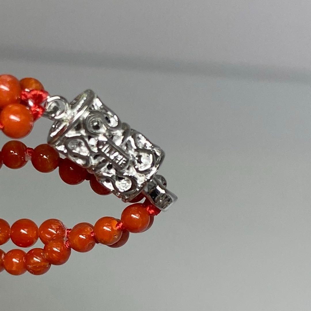 本赤珊瑚ネックレス3本　70g 東さ8-0120☆2F