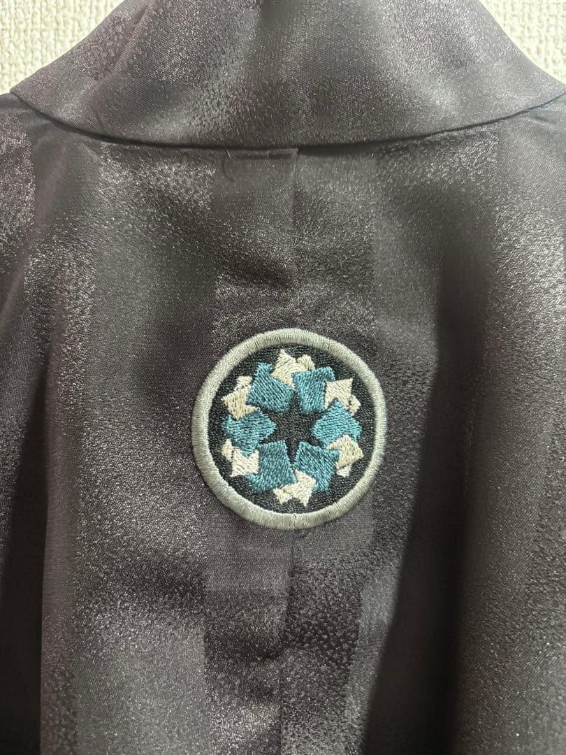 【値下げしました】七五三 男の子 着物 羽織袴セット 3歳 5歳 式部浪漫 黒金