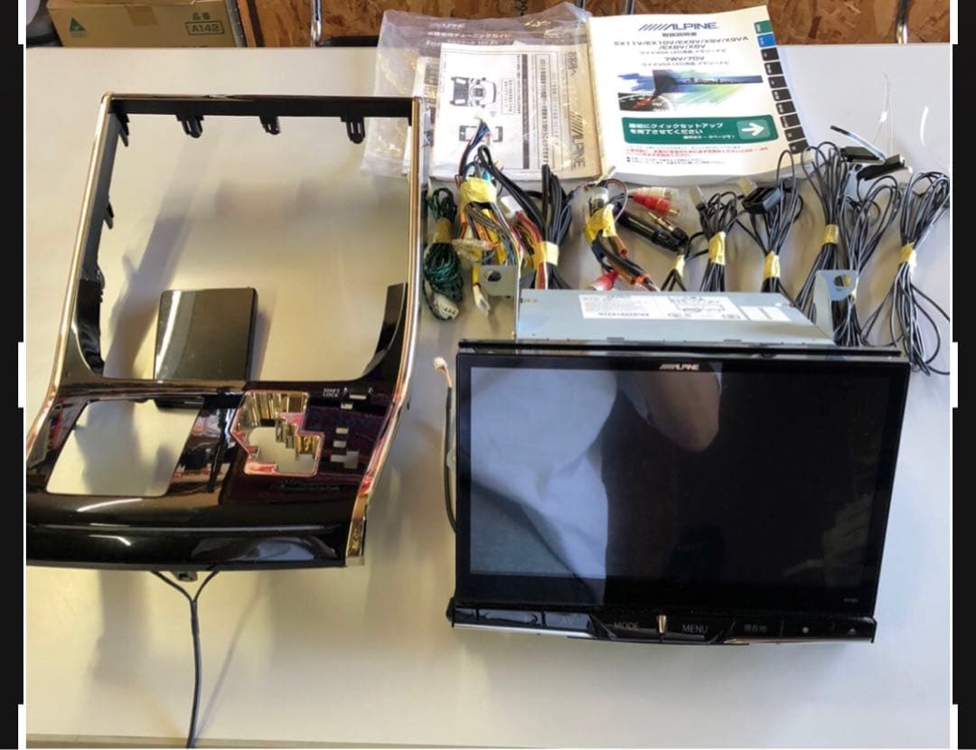 期間限定　アルパイン カーナビEX10V 20系ヴェルファイア　アルファード