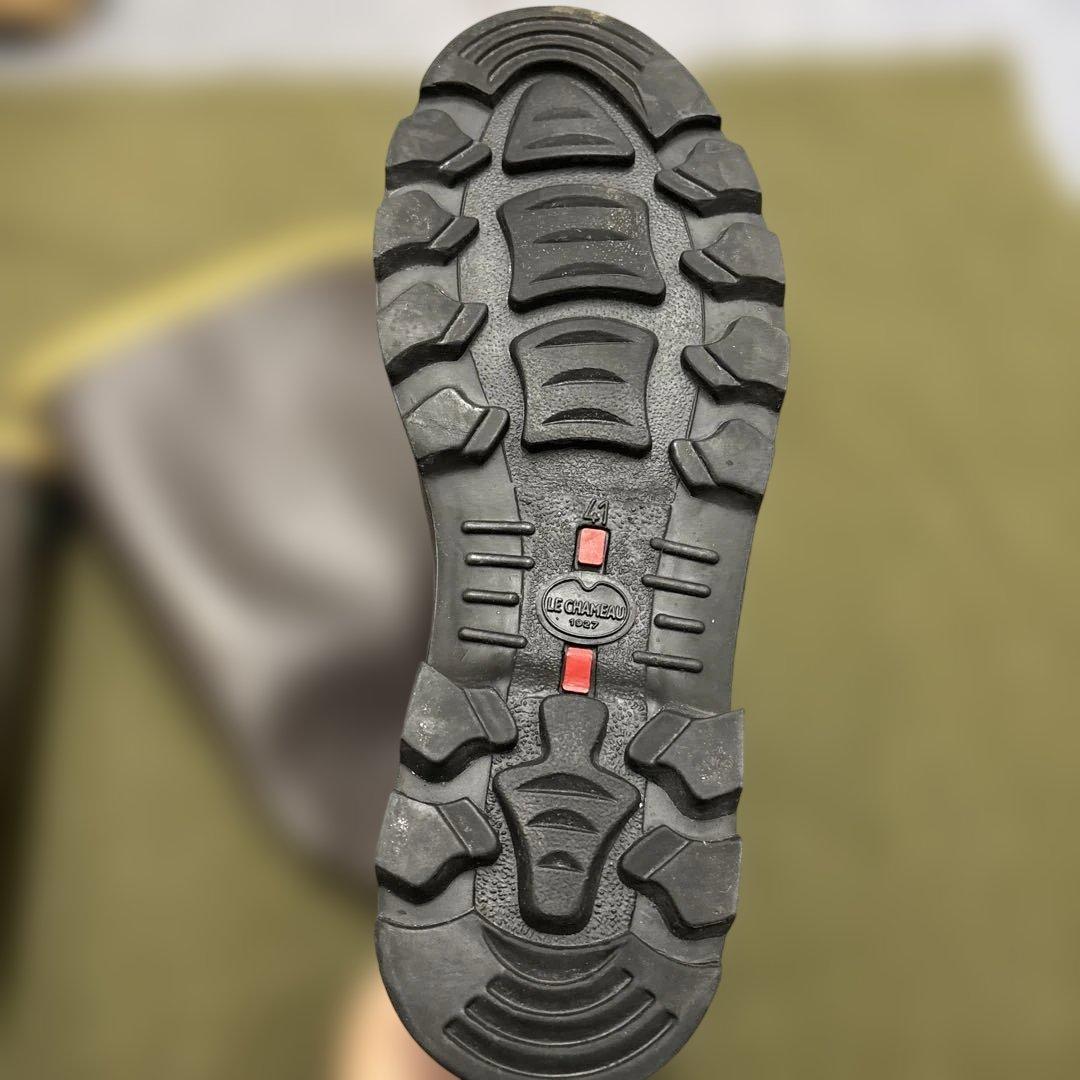 LE CHAMEAU FILSON 防水長靴 ダークブラウン