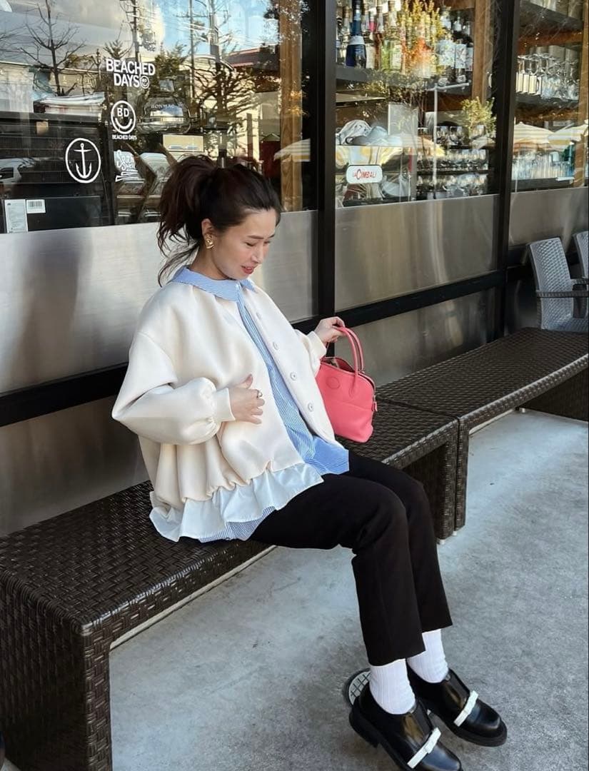 リ*ー様 アンミヌUNMINOU☆ヘムフリルブルゾン