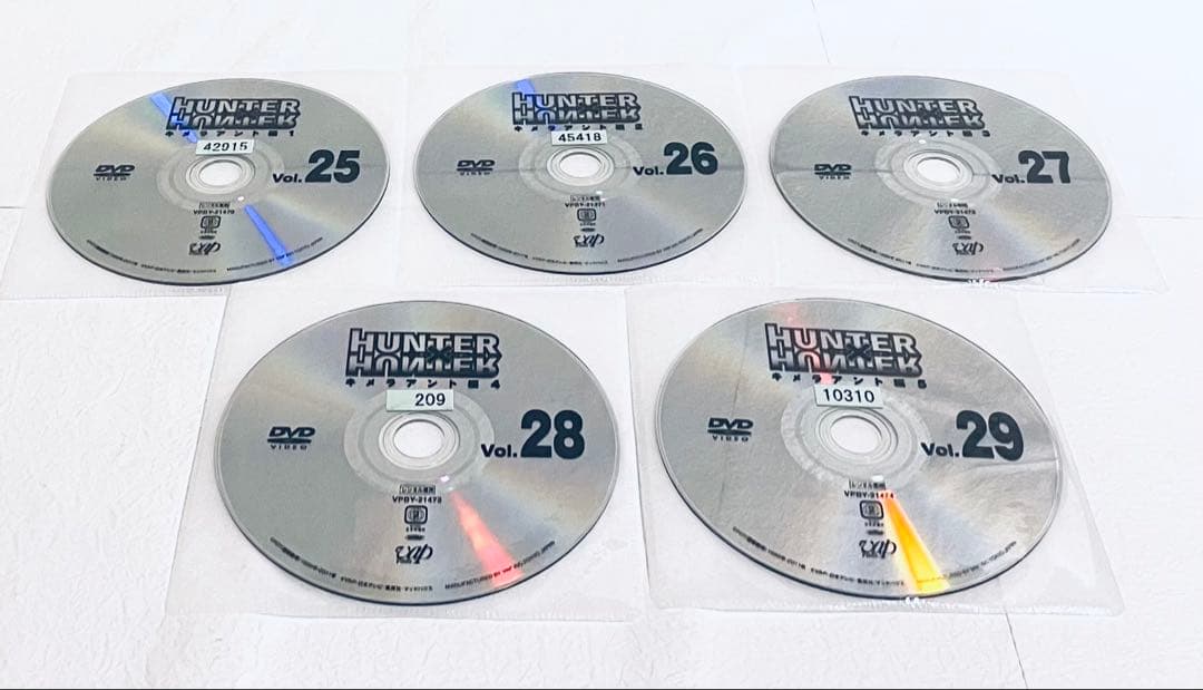 ハンターハンター　キメラアント編　【全20巻】　レンタル版DVD 全巻セット