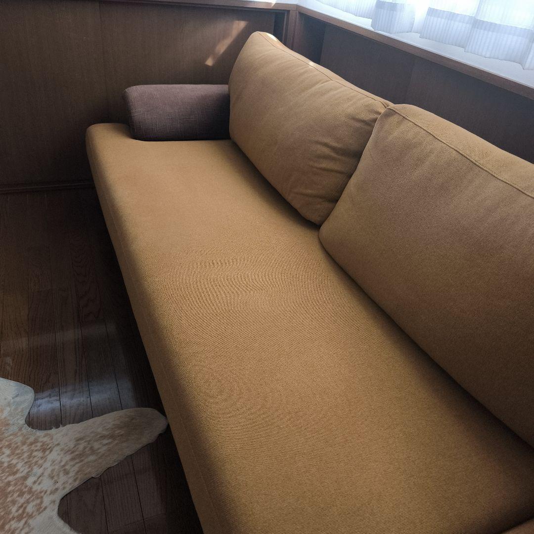 【3/2までの出品】オーダーソファblocco☆3Pソファ①右肘置き