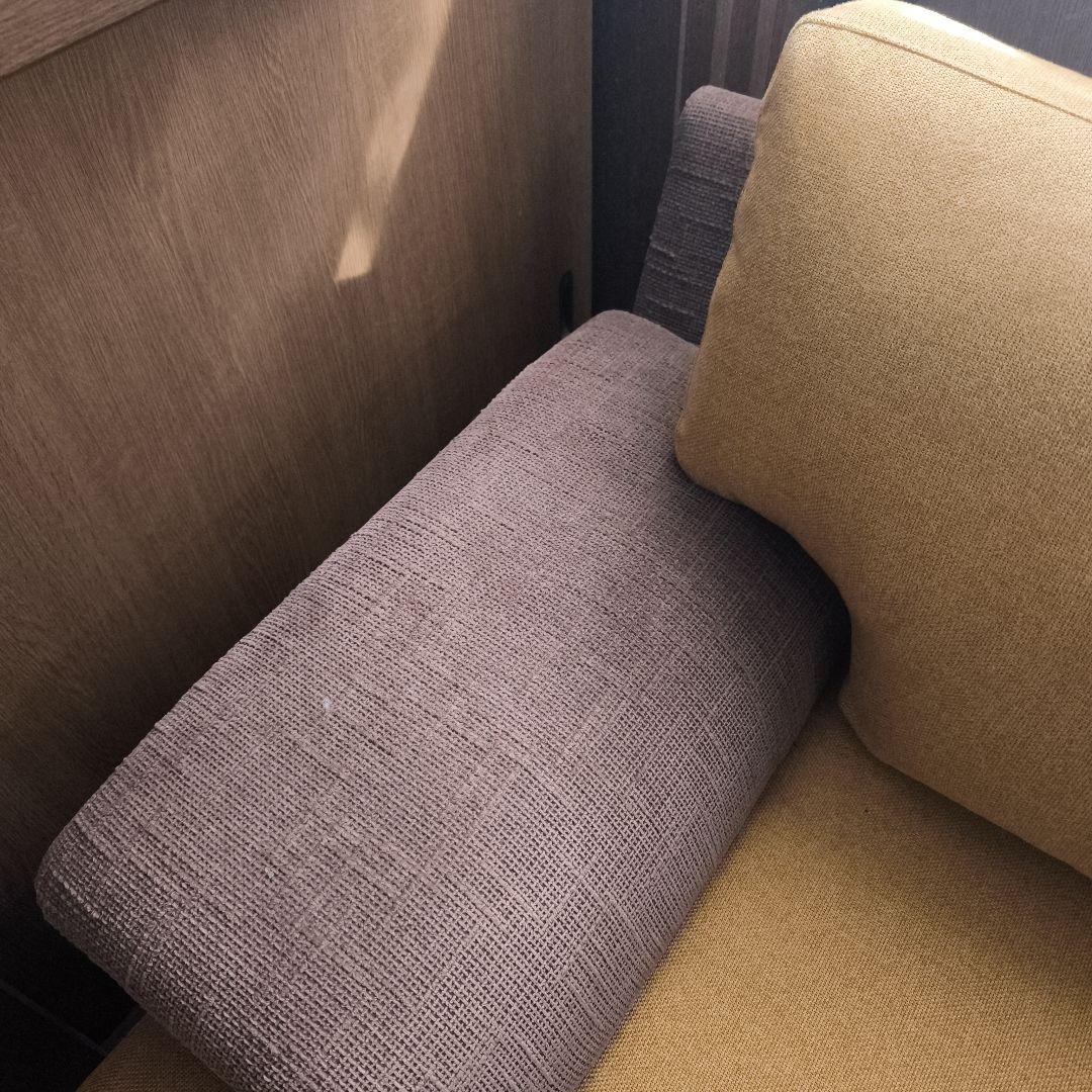 【3/2までの出品】オーダーソファblocco☆3Pソファ①右肘置き