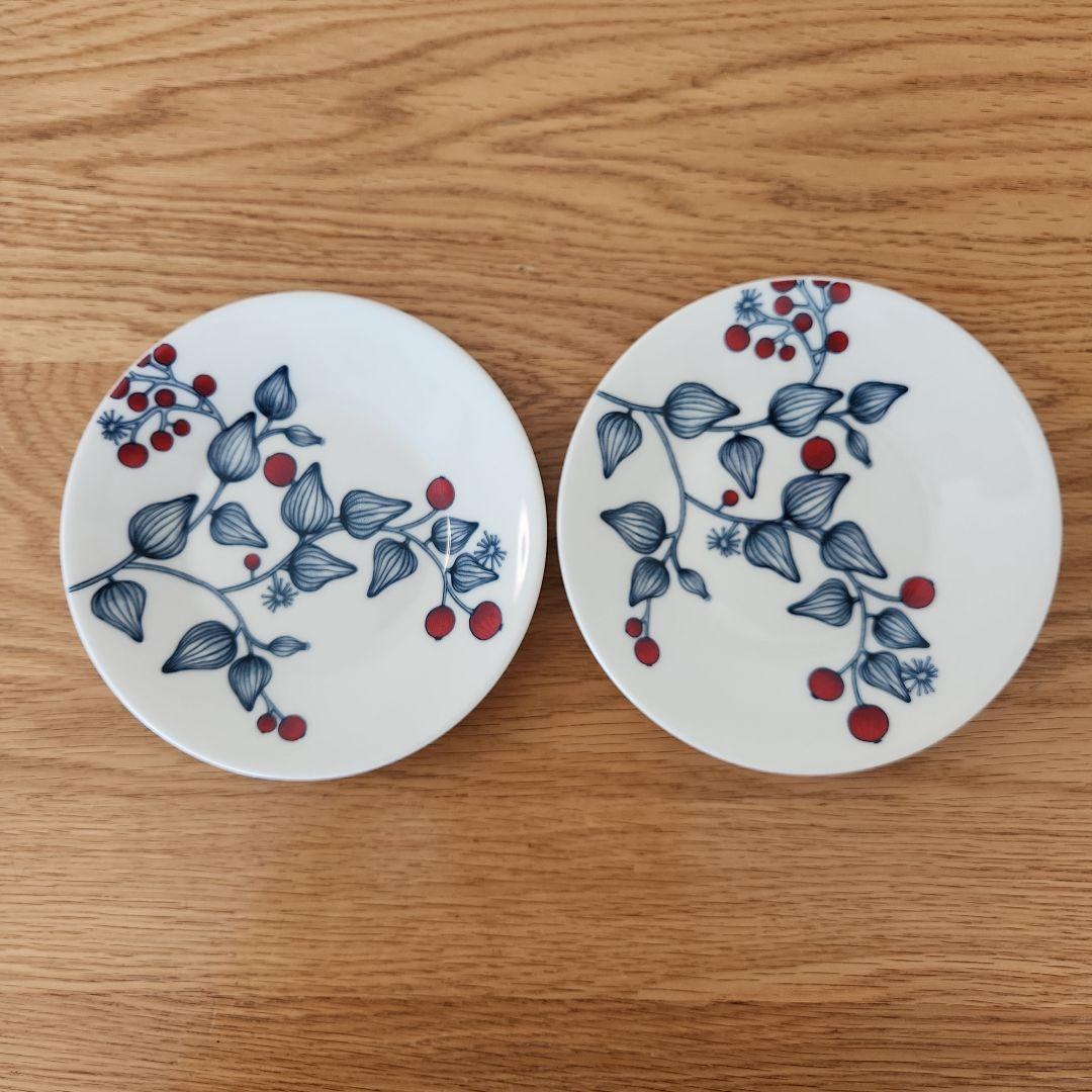 《新品未使用》scope特注　アラビアルノフロストベリー　プレート　14cm×2