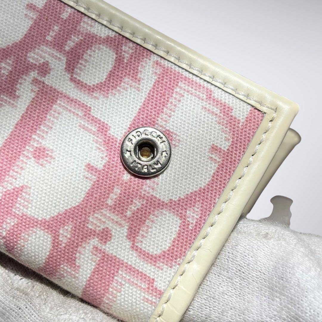 奇跡の美コンディション◎Dior キーケース トロッター ピンク No.1 希少