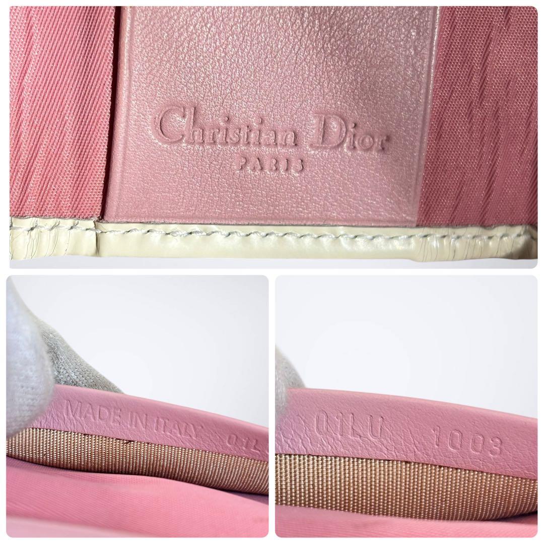 奇跡の美コンディション◎Dior キーケース トロッター ピンク No.1 希少