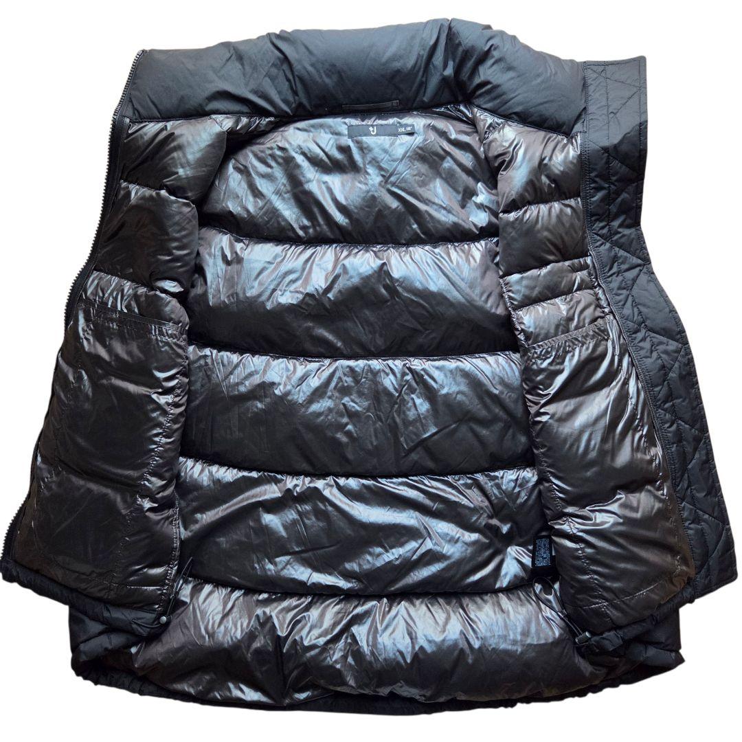 極美品✨ユニクロ ジルサンダー ダウンボリュームベスト 大きいサイズ XXL 黒