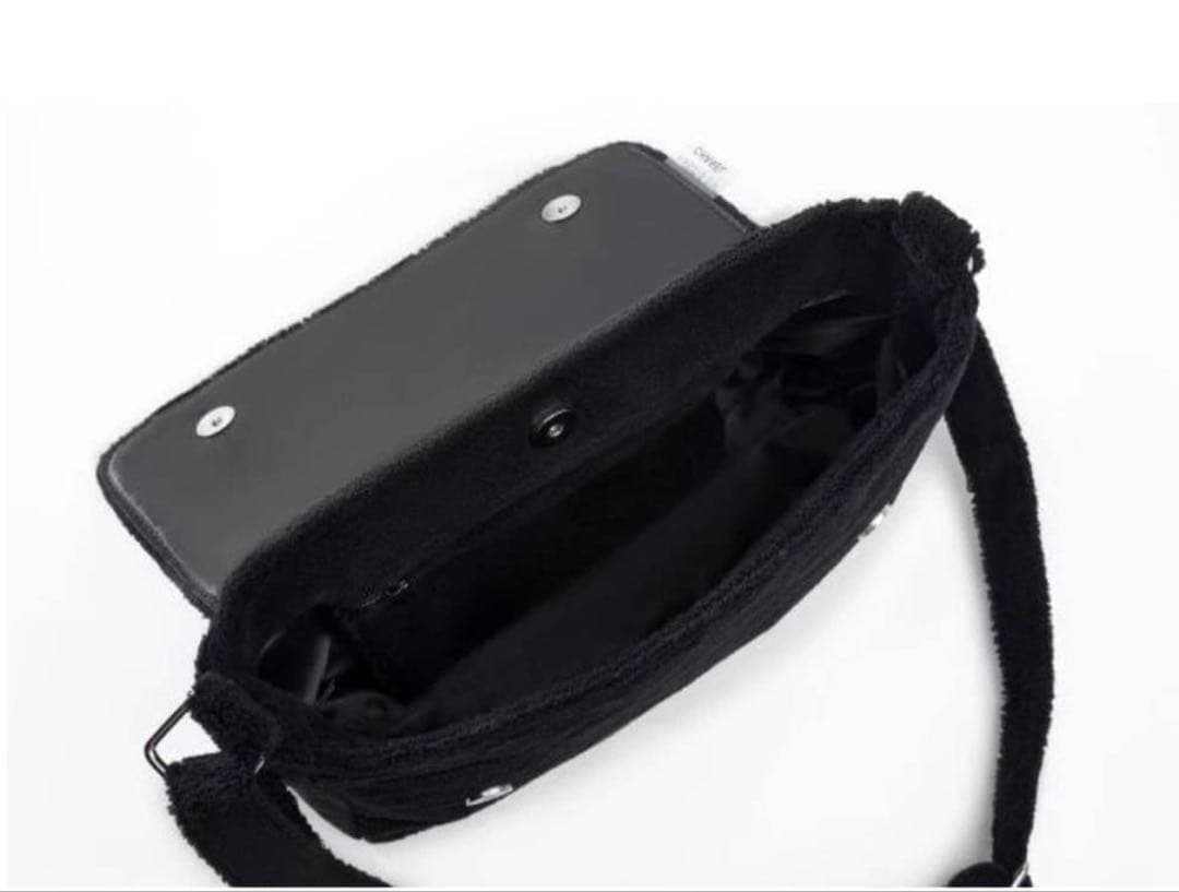 シャネル　ノベルティ　ショルダーバッグ 非売品　ブラック　パイル　バッグ