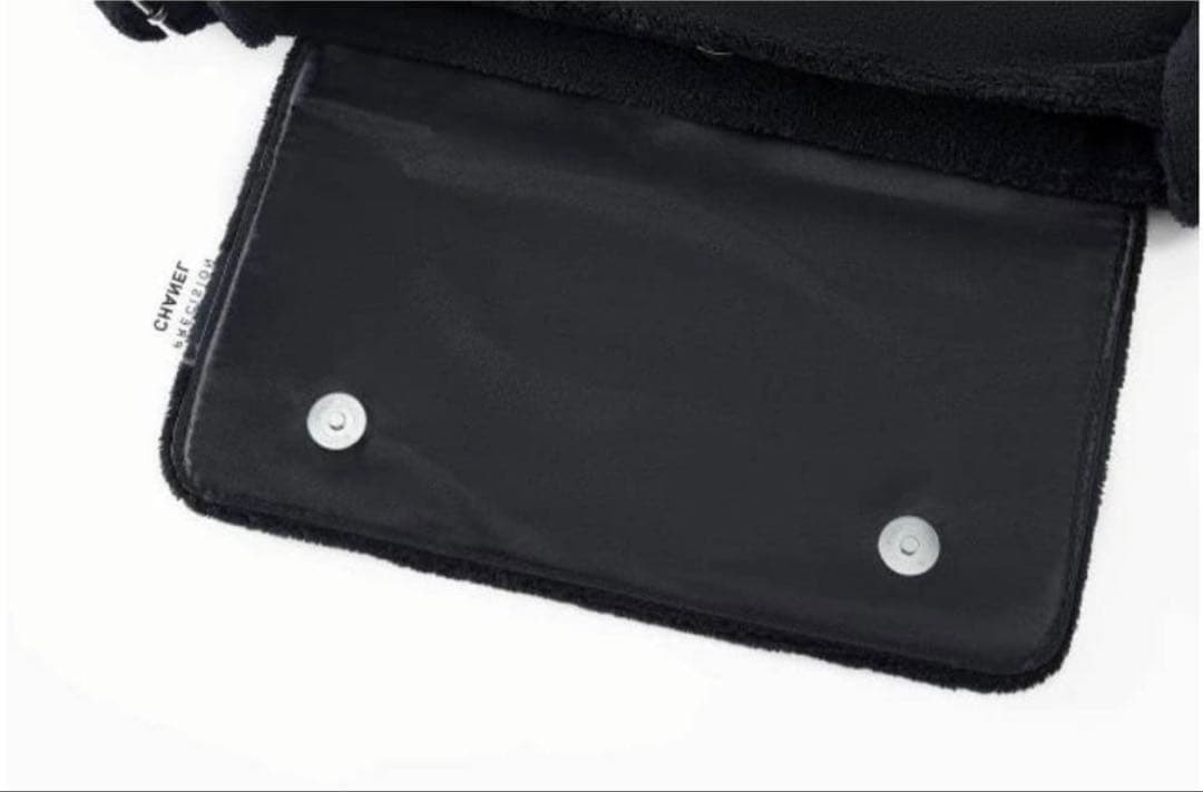 シャネル　ノベルティ　ショルダーバッグ 非売品　ブラック　パイル　バッグ