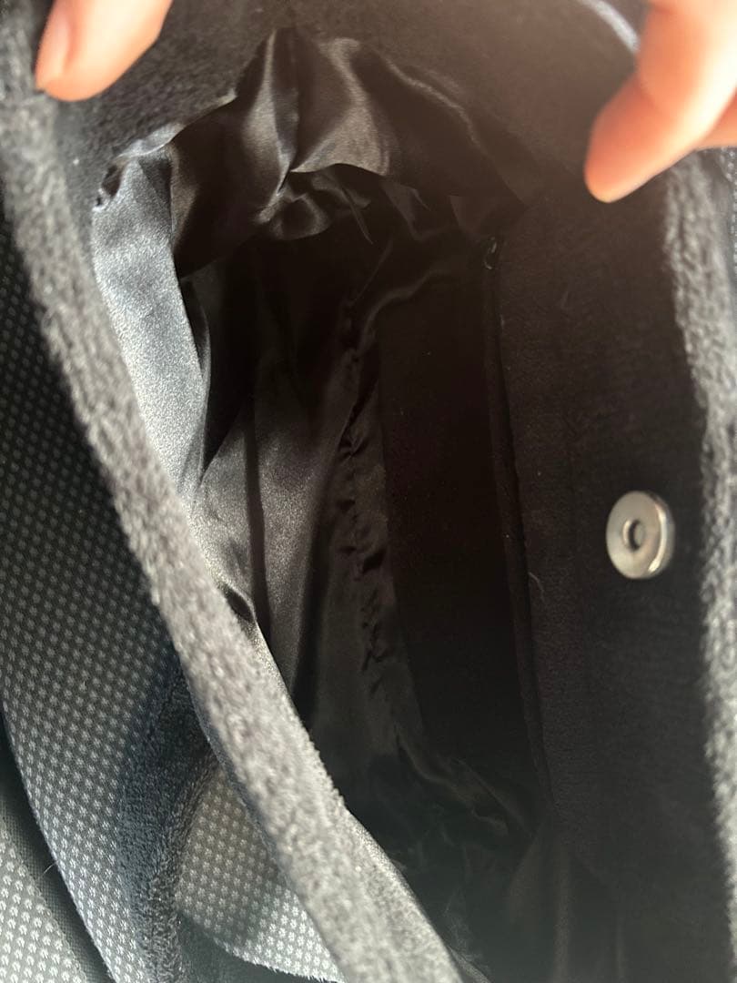 シャネル　ノベルティ　ショルダーバッグ 非売品　ブラック　パイル　バッグ