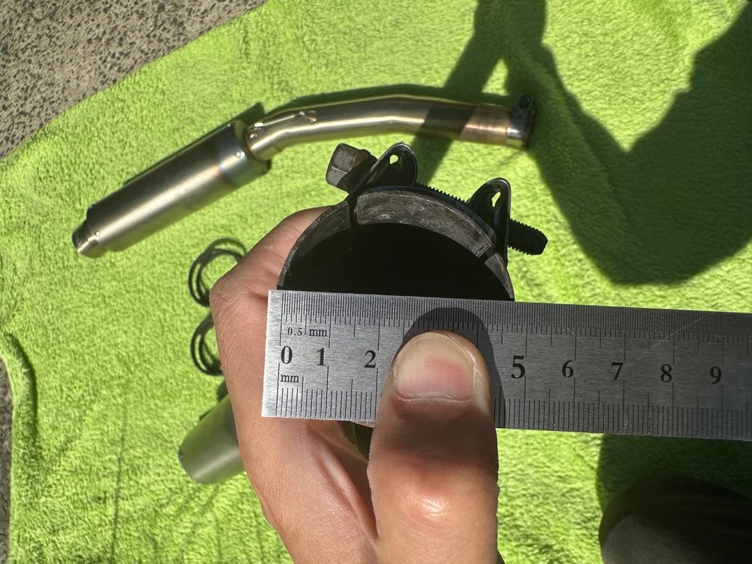 GSX1300R隼マフラー⭐︎適合年式不明⭐︎GW71Aに付けてました。