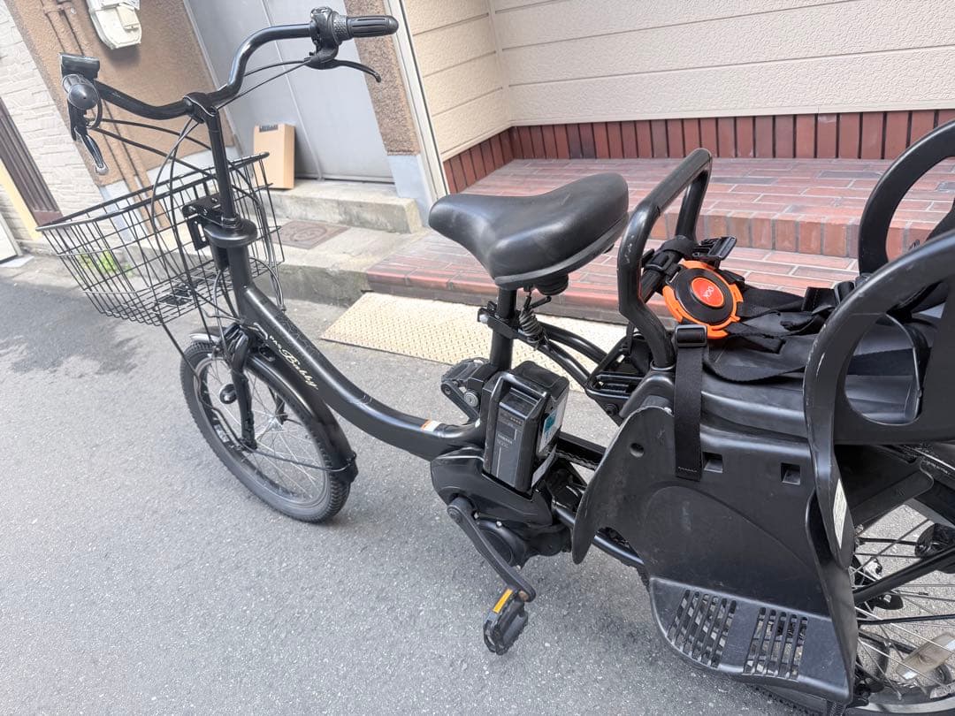 大阪府　子供乗せ　ヤマハ　 電動アシスト自転車 チャイルドシート付き