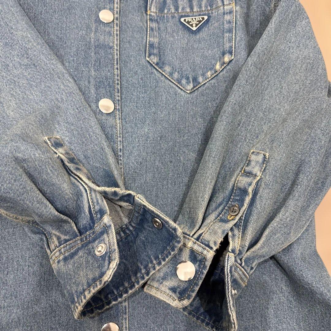 プラダ　PRADA オーバーデニムジャケット