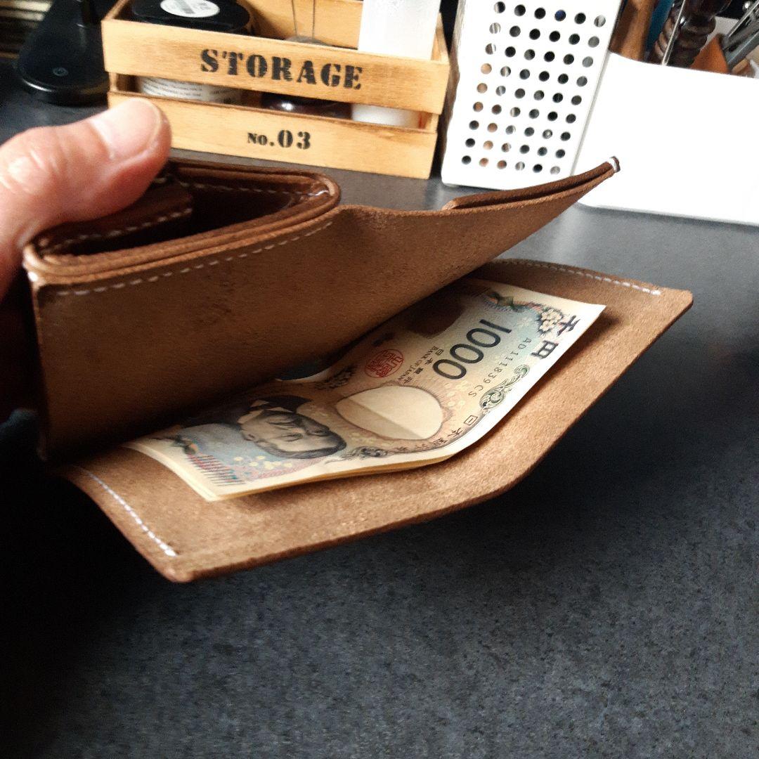 HORWEEN★クロムエクセル　二つ折り財布 ★ブラック