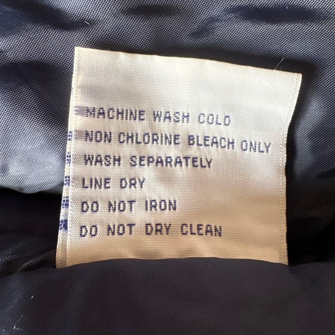 Majestic ヤンキース スタジャン 刺繍ロゴ XL ネイビー