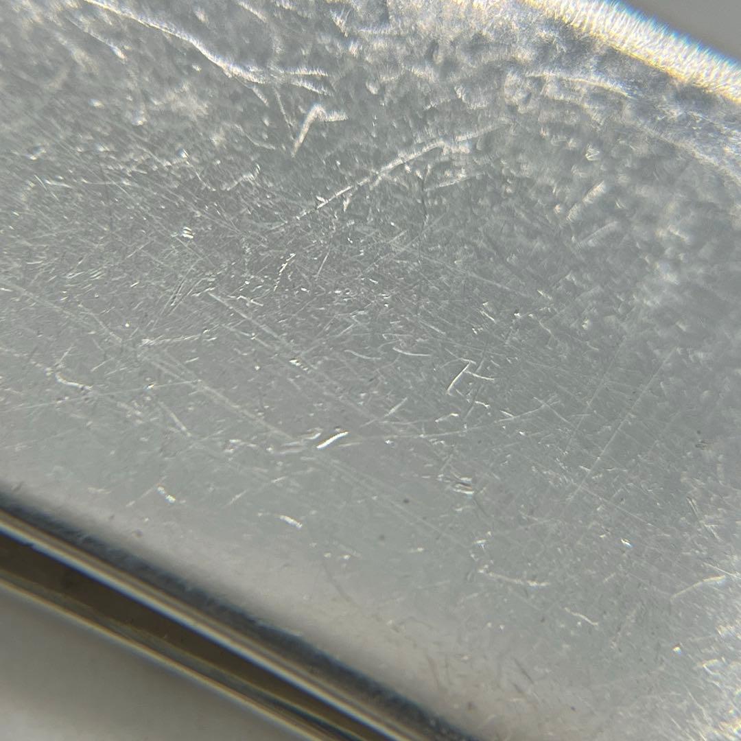 ティファニー TIFFANY メイカーズ クロコ型押しモチーフ マネークリップ