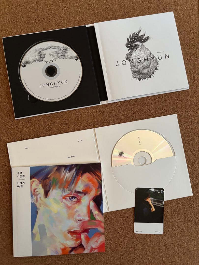 K-POP・アジア SHINee JONGHYUN Story Op.1 Op.2