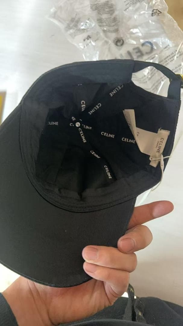 CELINE キャップ M 黒