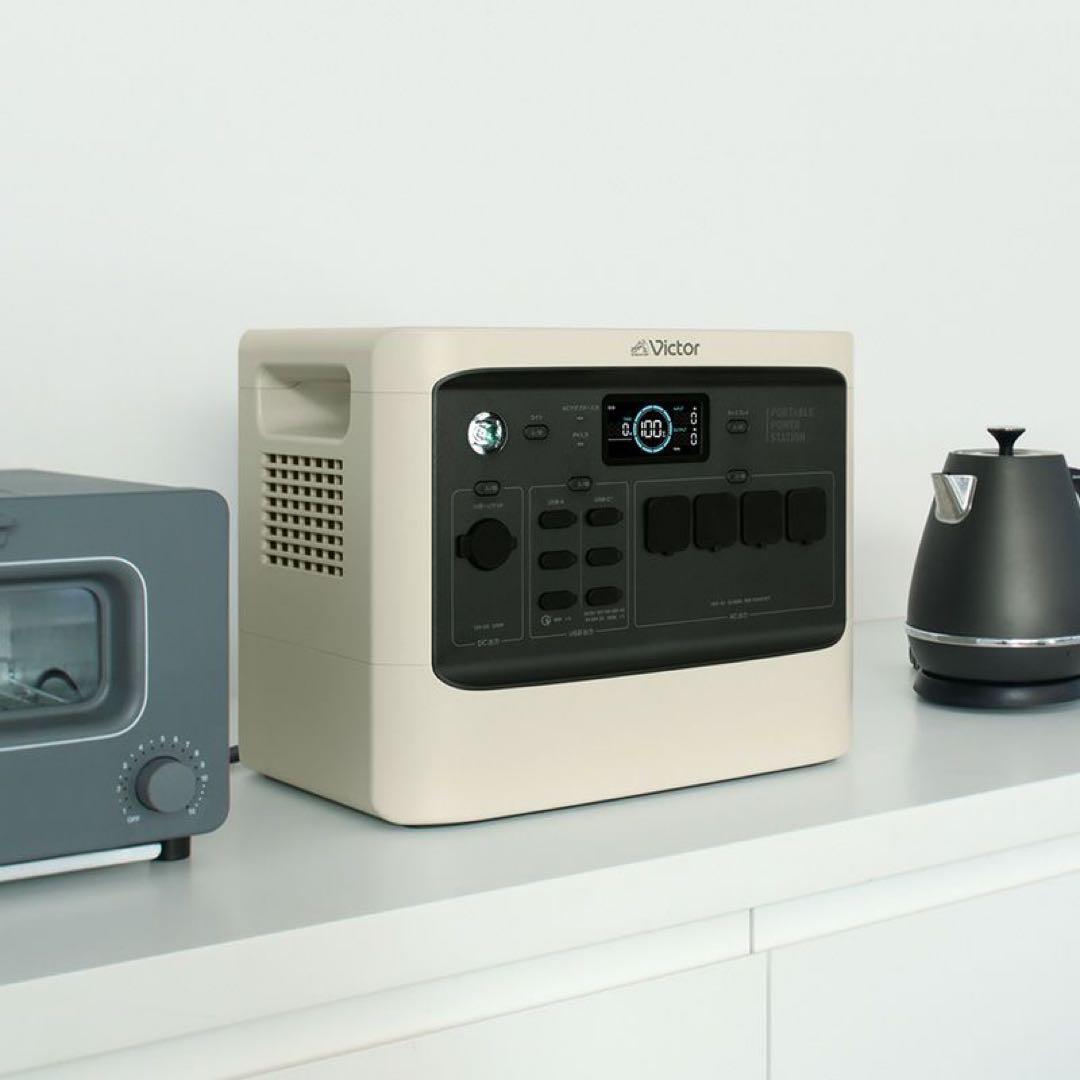 新品 JVC Victor ポータブル電源 BN-RF1500