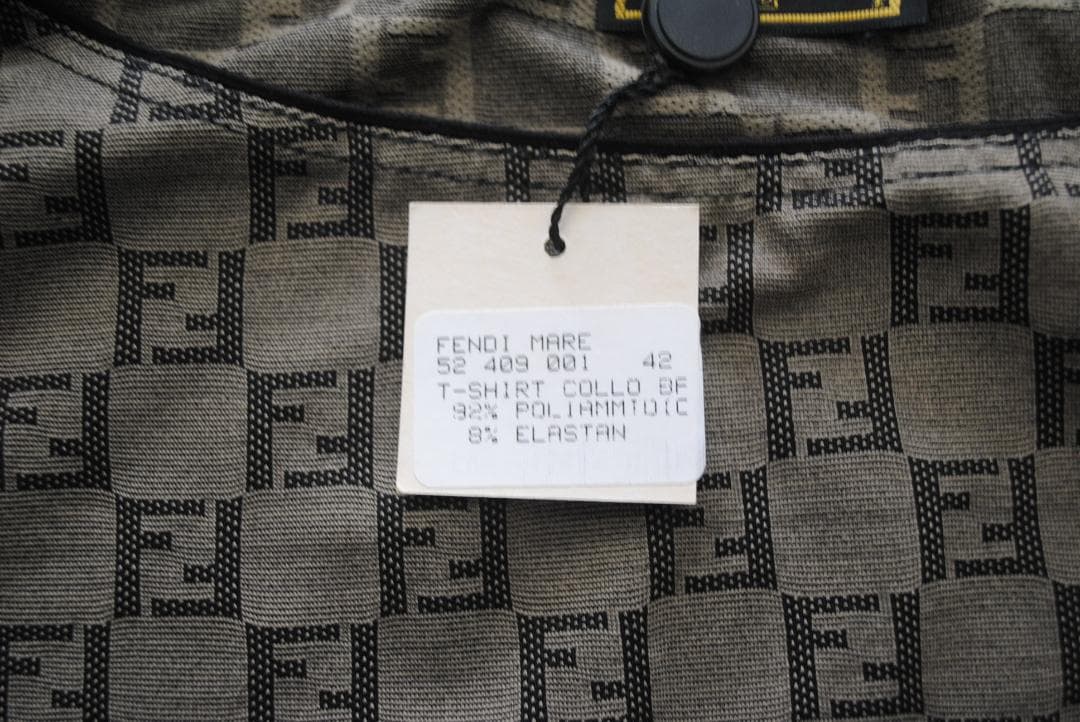 [1868]FENDI ズッカ柄　タンクトップ　42　ヴィンテージ　Mサイズ