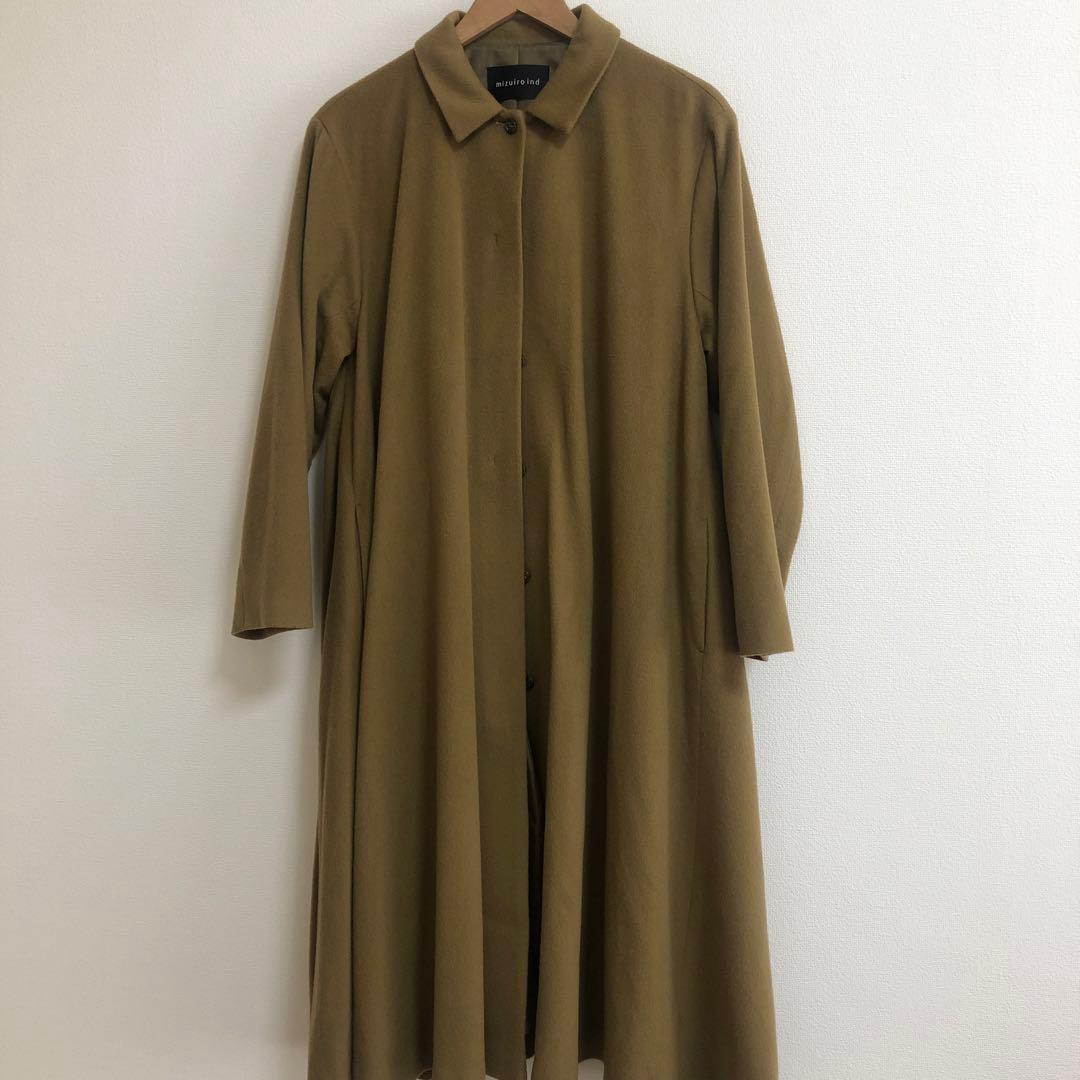 【美品】mizuiroind ミズイロインド　ロングコート