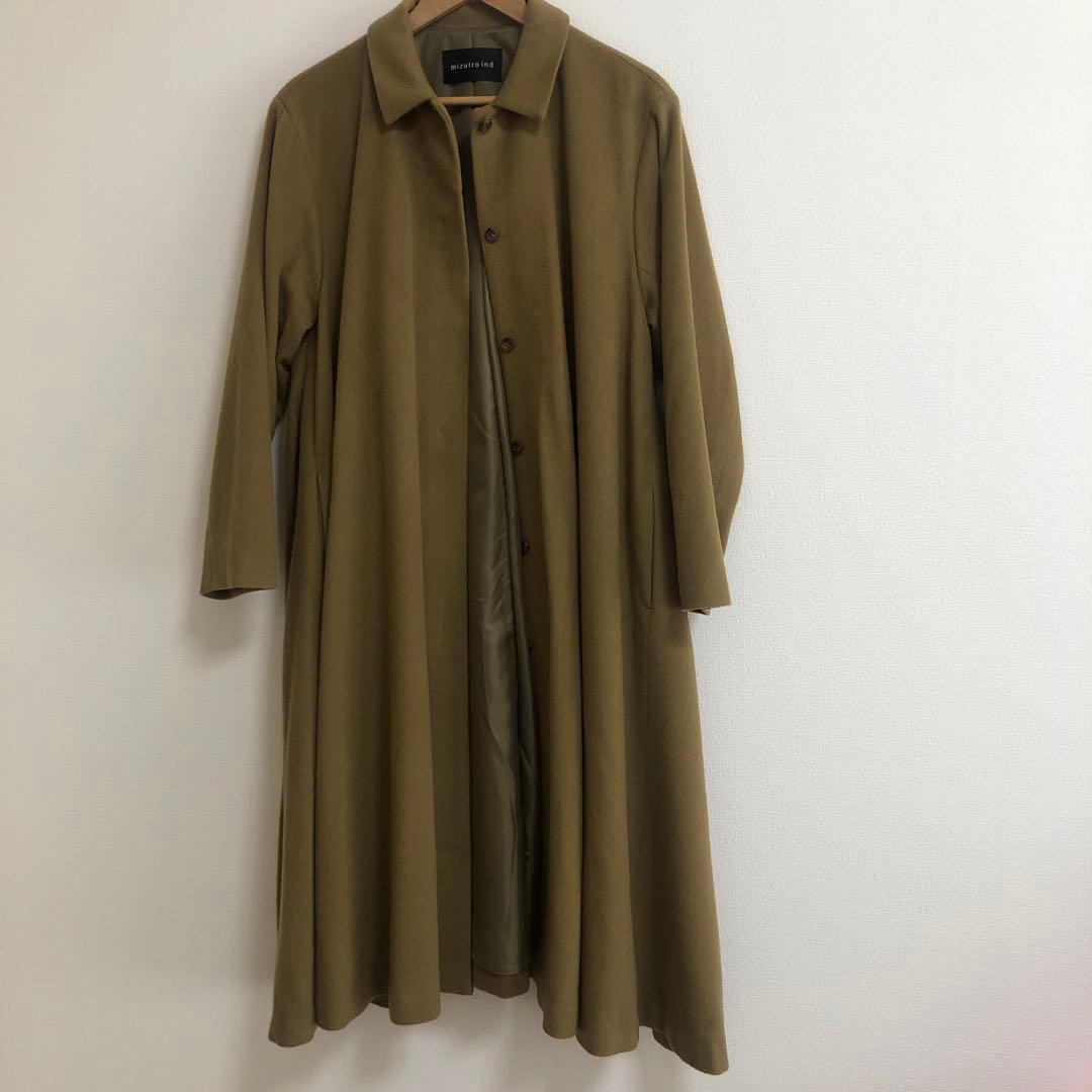 【美品】mizuiroind ミズイロインド　ロングコート