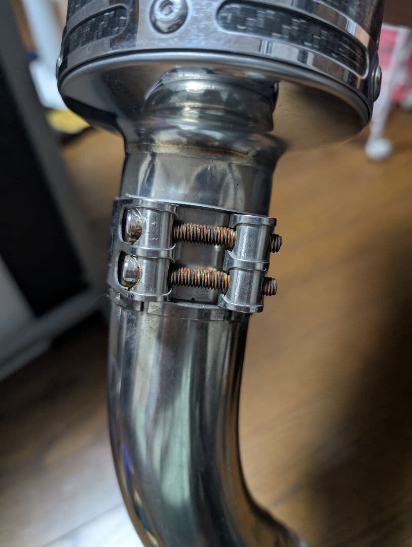 SUZUKI SV650 Dukeve カーボンファイバー マフラー本体